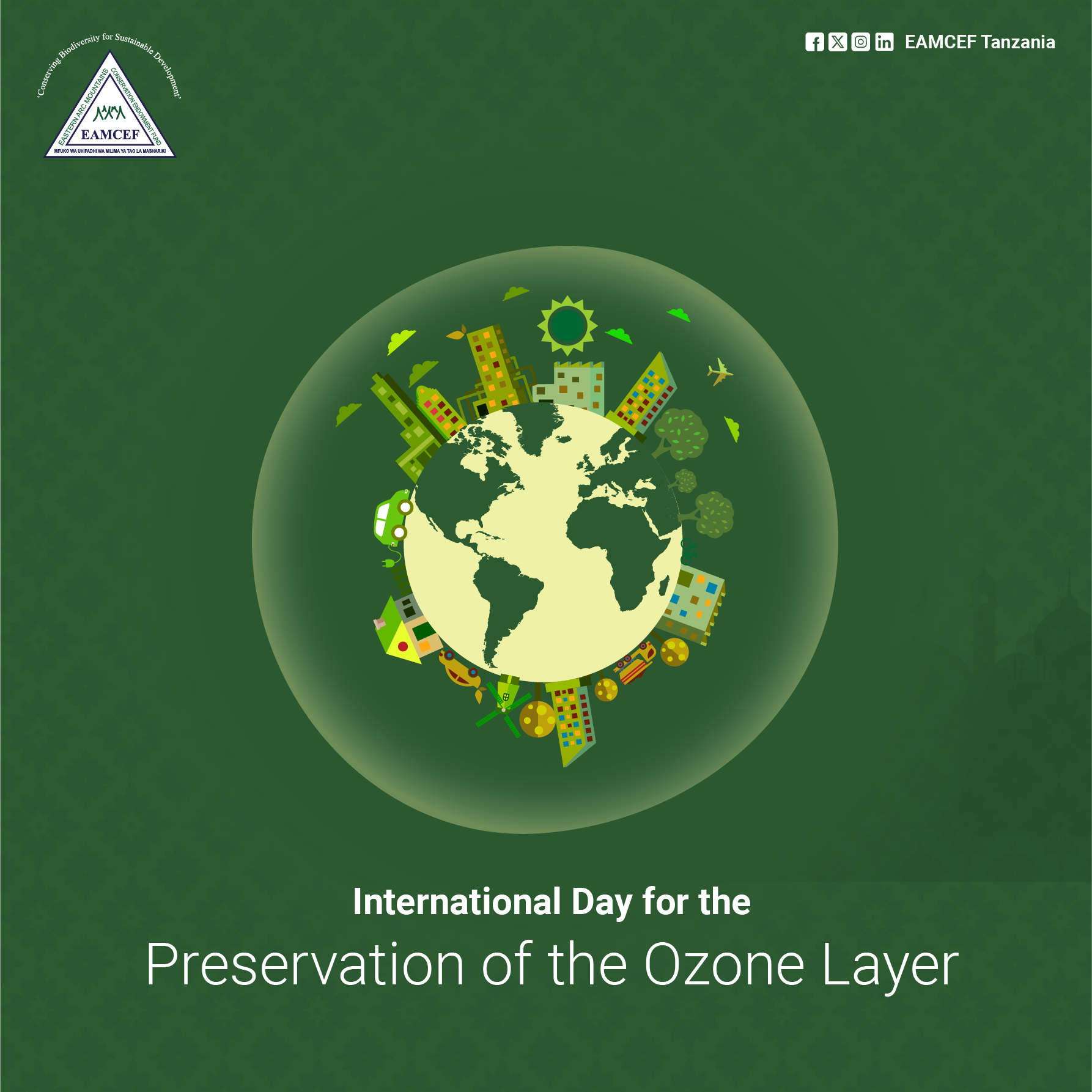 International Day on the Preservation of the Ozone Layer 16th September 2024