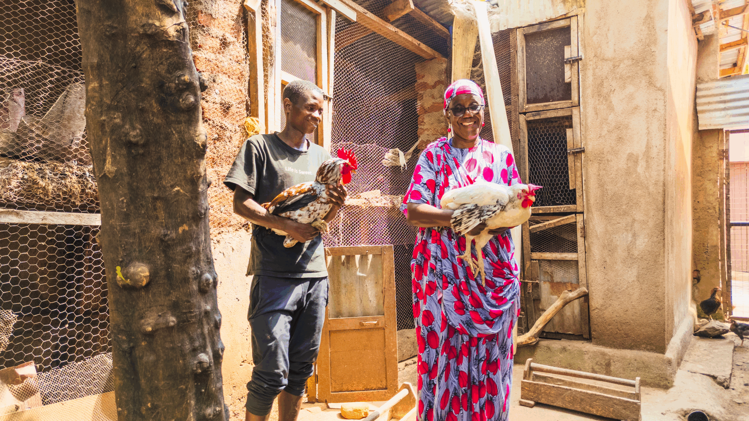 Poultry Farming Saved Sadick from Law Enforcement Struggles and Transformed His Life